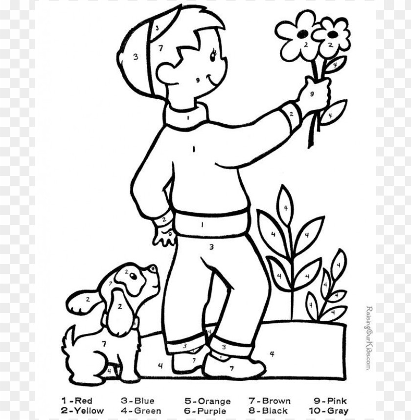 Free download | HD PNG disney color by number coloring pages PNG ...