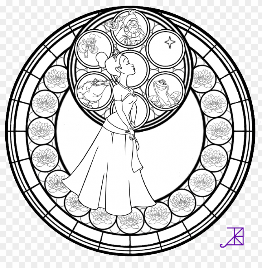 Download Disney Mandala Coloring Pages Png Image With Transparent Background Toppng