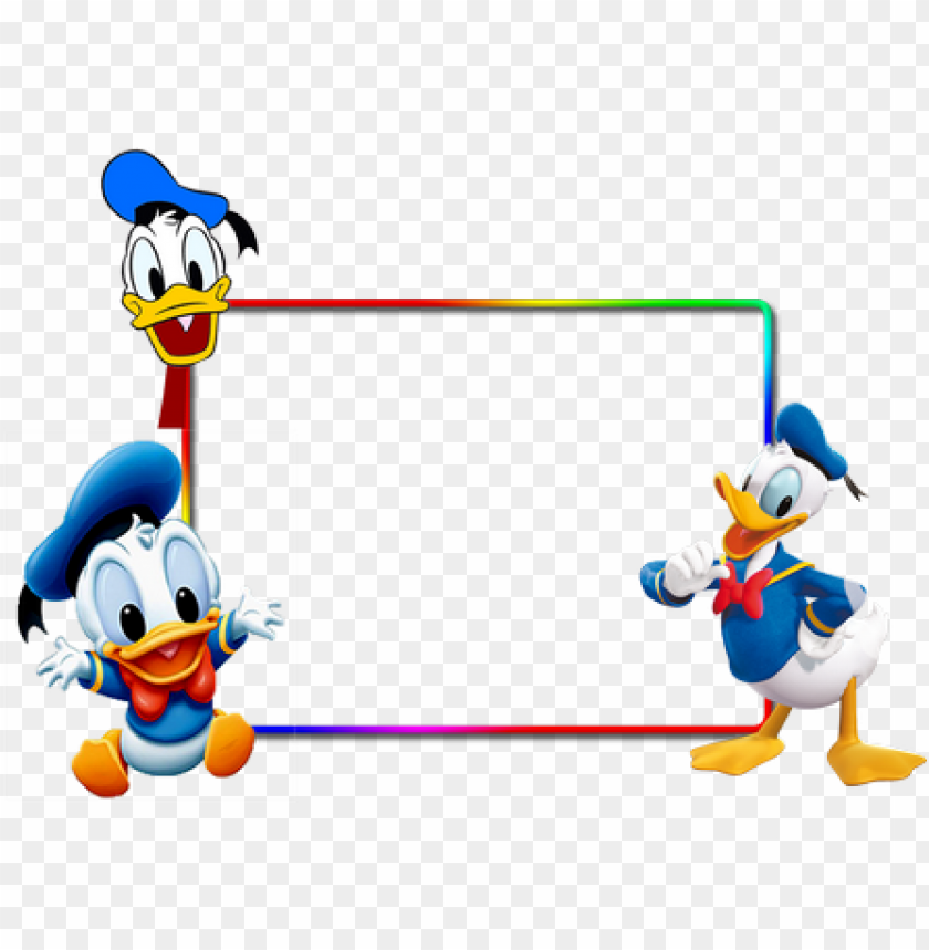 Download disney photo frame png - donald png - Free PNG Images | TOPpng