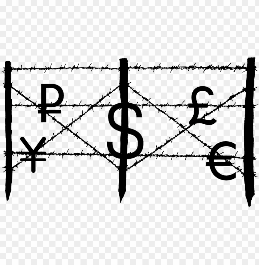Does Freedom Have A Price Transparent Barbed Wire Fence Png