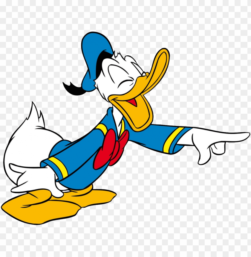 Free download | HD PNG donald duck pointing forward clipart clipart png ...