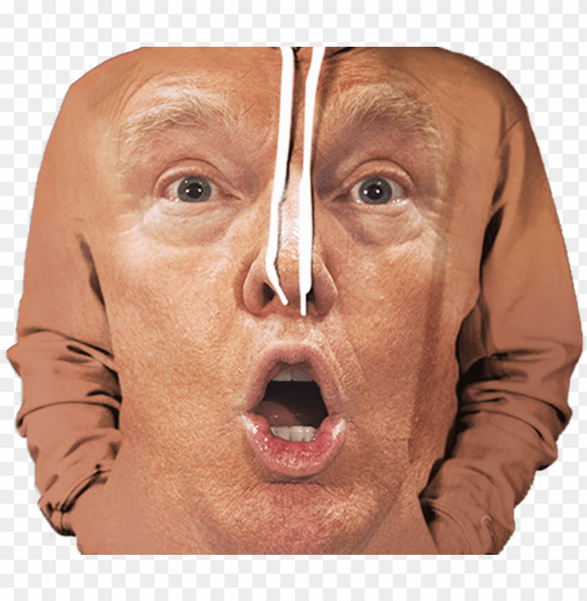 Free download | HD PNG donald trump shocked face hoodie all over print ...