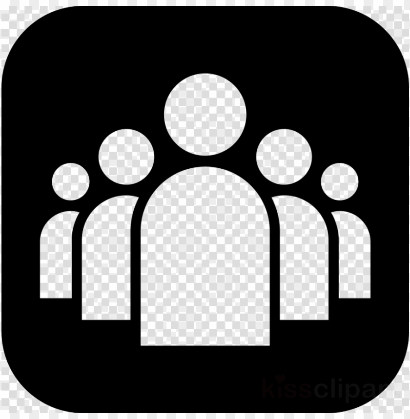 Download Group Of People Icon White Png Clipart Computer People