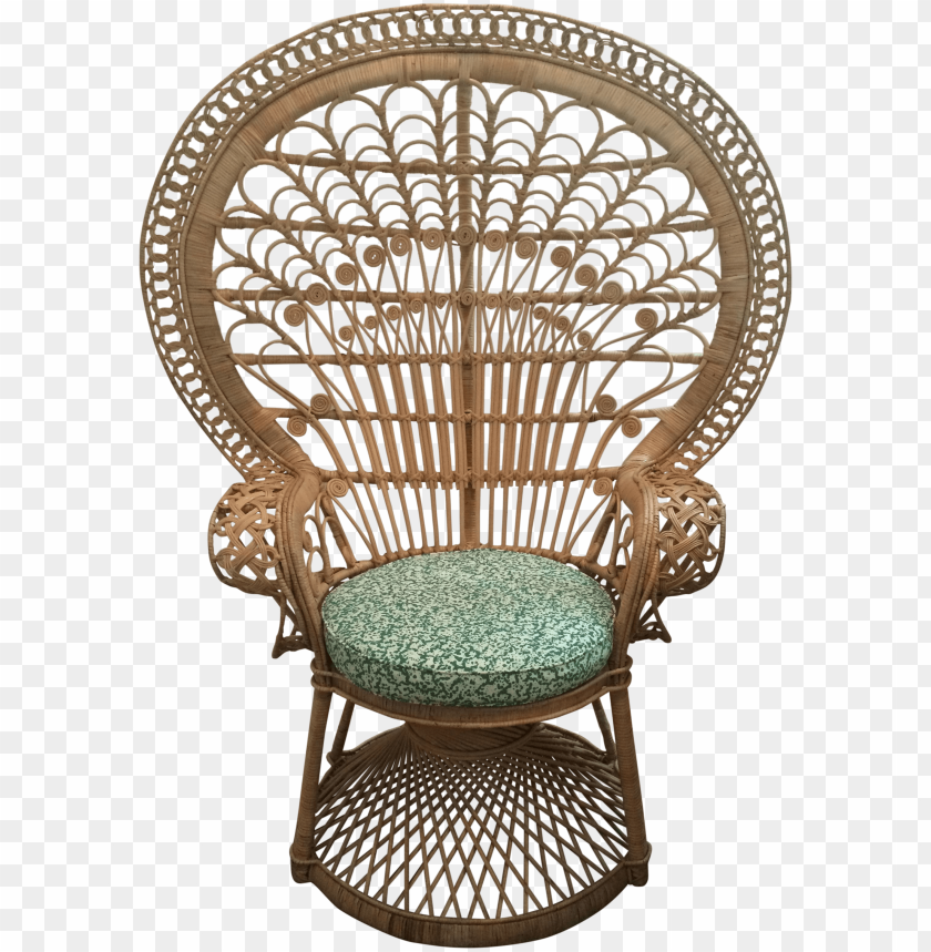 Free Download HD PNG Eacock Chair Peacock Wicker Chair Wicker Peacock Chair Png Peacock Chair