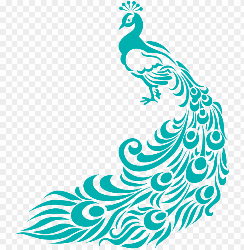 Free Download Hd Png Eacock Clipart Border Peacock Fabric Painting