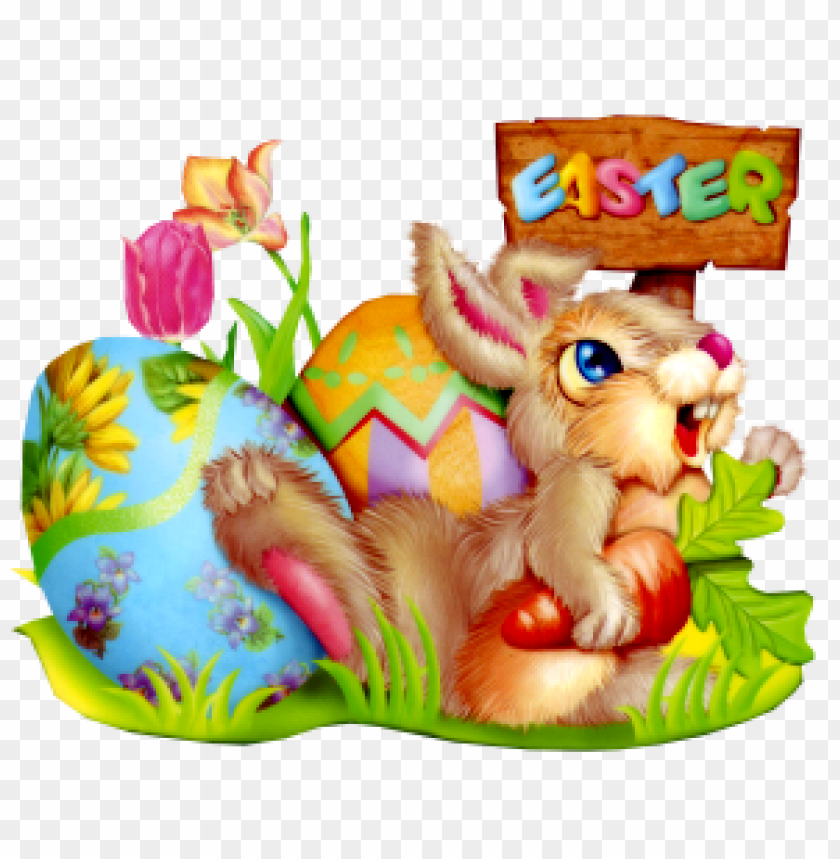 Free download | HD PNG easter bunny and eggs png images background ...