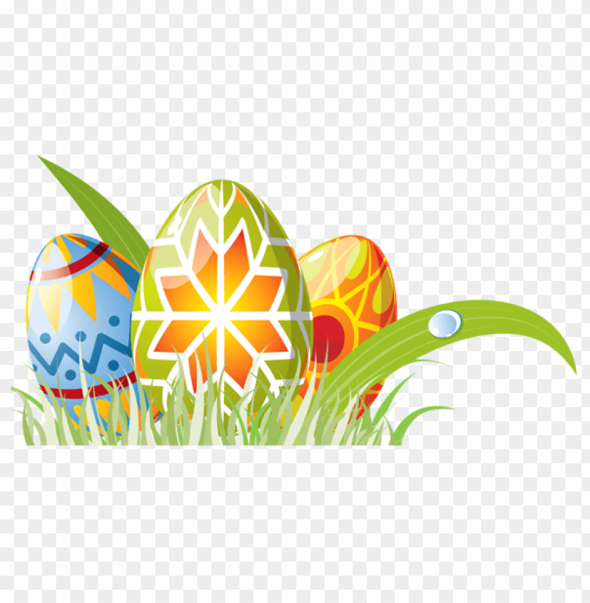 Free download | HD PNG easter eggs with grass decoration png images ...
