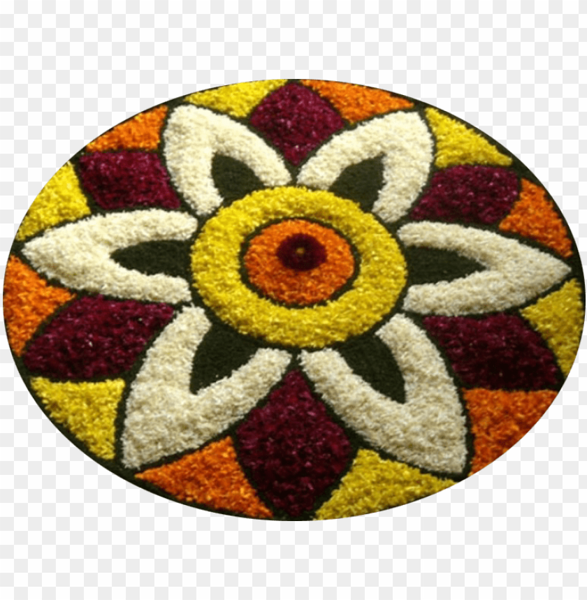 easy onam pookalam desi png image with transparent background toppng easy onam pookalam desi png image with