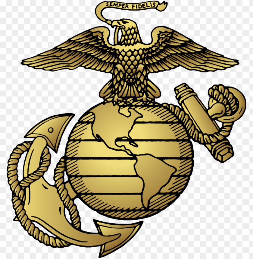 Download ega vector line - us marines corps logo png - Free PNG Images