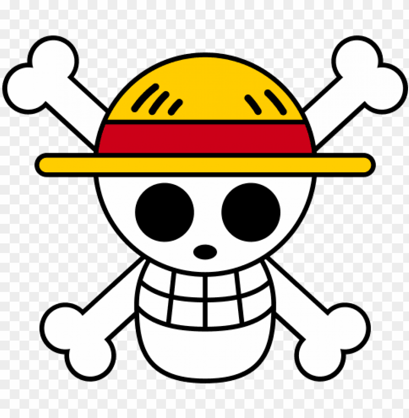 Free download HD PNG egatina one piece luffy luffy jolly roger PNG