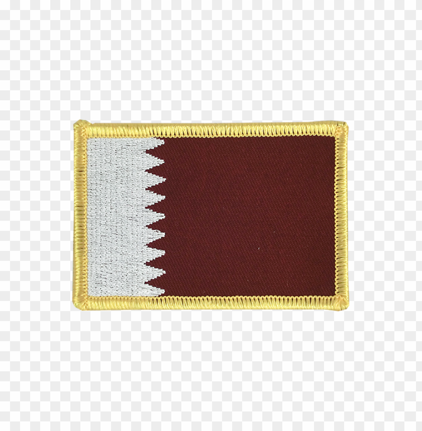 Free download hd png embroidery qatar flag icon png transparent with