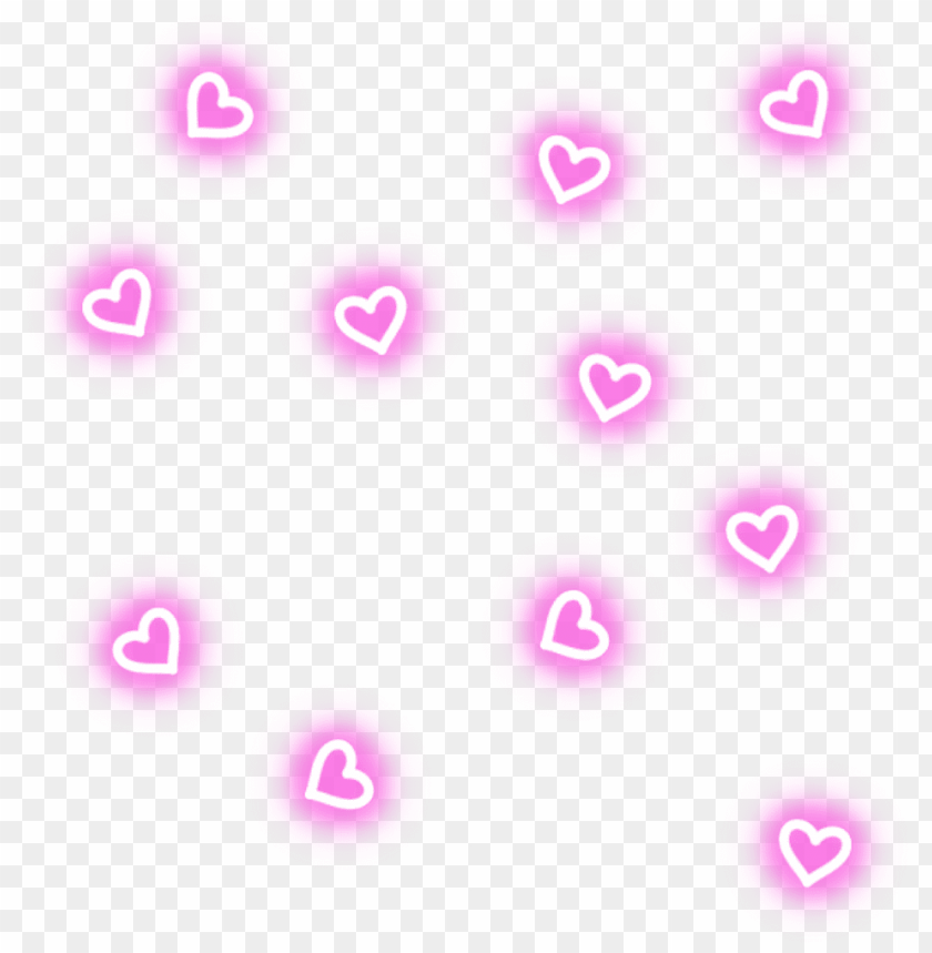 Eon Hearts Neonlights Neonhearts Pattern Pink Fondos De Camila