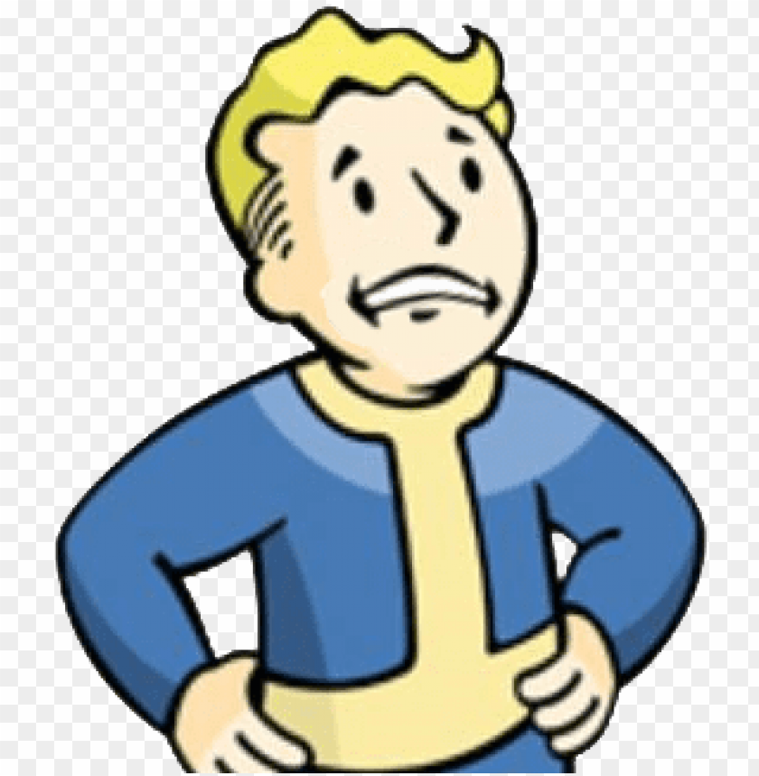 Free download | HD PNG fallout vault boy sad vault boy sad PNG ...