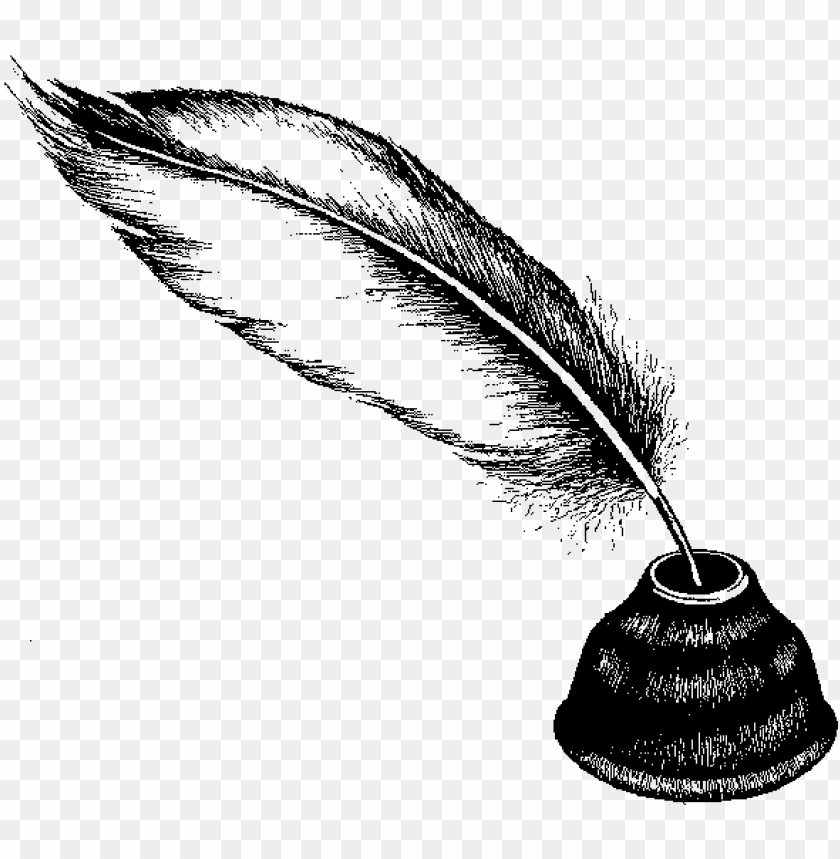 Download feather pen and ink transparent png - Free PNG ...