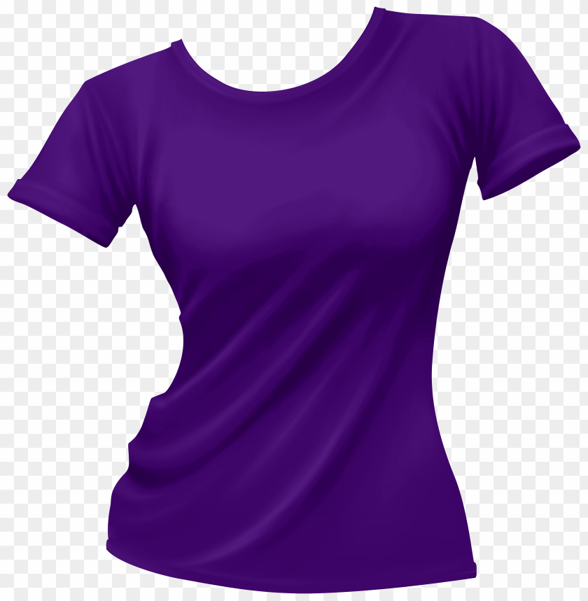 Download Female T Shirt Purple Clipart Png Photo Toppng - t shirt roblox pokemon png download eevee logo transparent