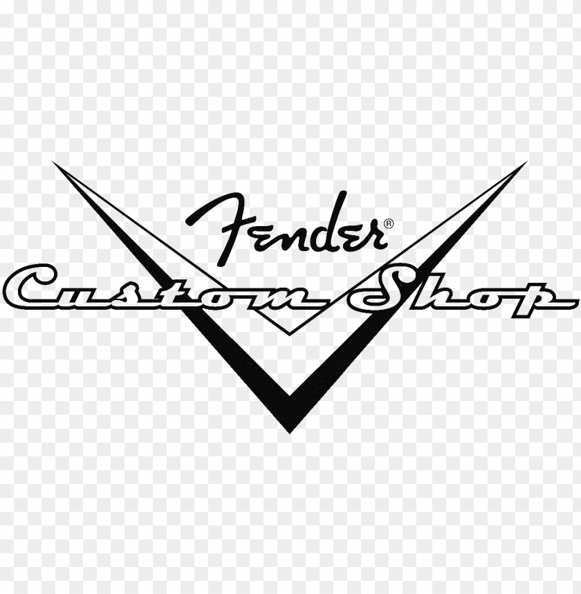 Free download HD PNG fender custom shop logo fender custom shop
