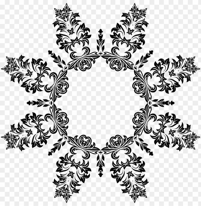 Islamic Rose Pattern Free download | HD PNG file banach fractal rose islamic pattern vector ...