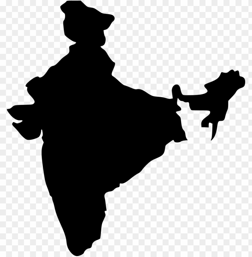 Free download | HD PNG file svg india map silhouette PNG image with ...