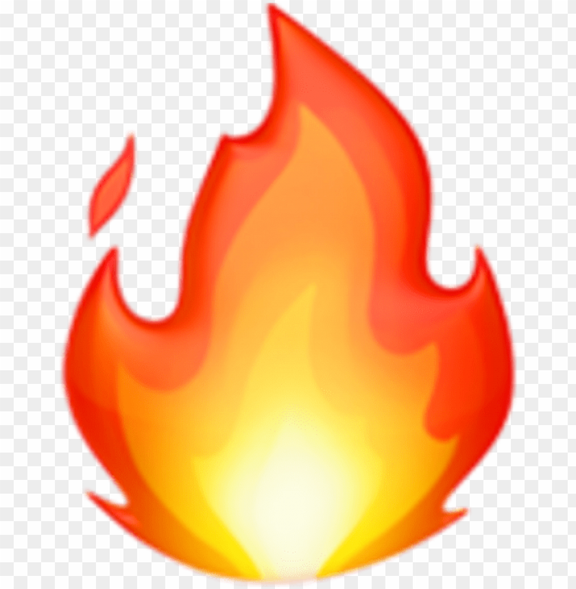 Free Download HD PNG Fire Emoji Emojis Iphone Tumblr Sticker By Adesv 