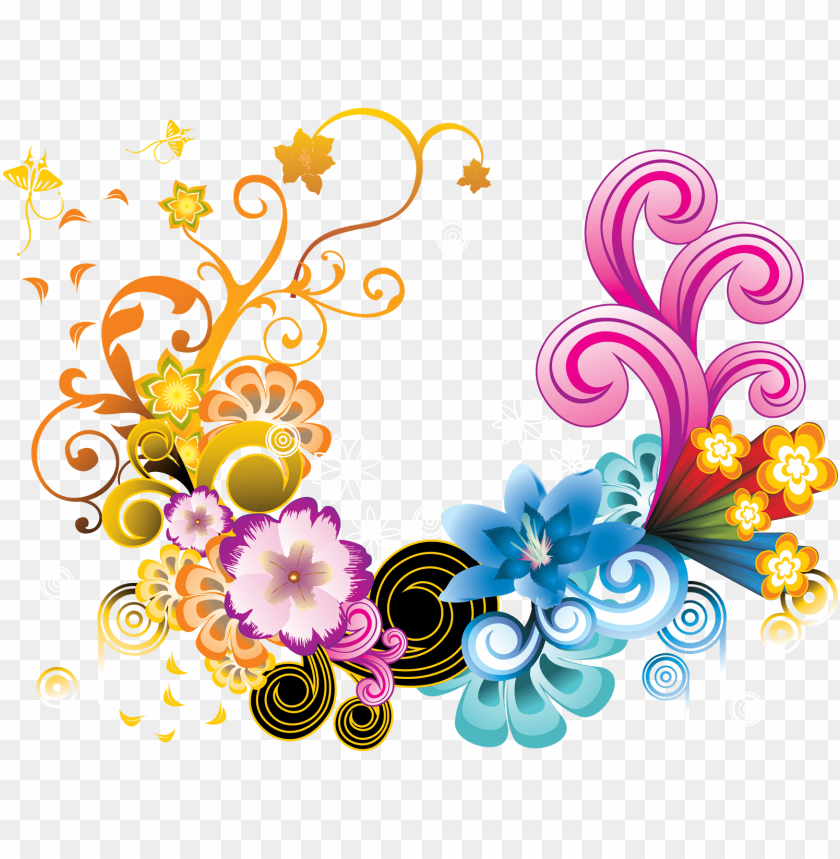 Free download | HD PNG floral colorful PNG transparent with Clear ...