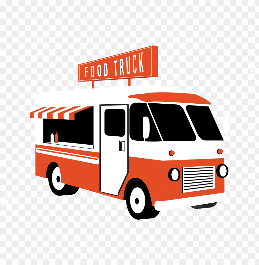 Transparent Background Food Truck Clip Art