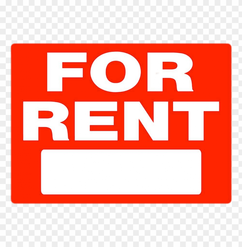 Free download | HD PNG for rent rectangular sign PNG transparent with ...