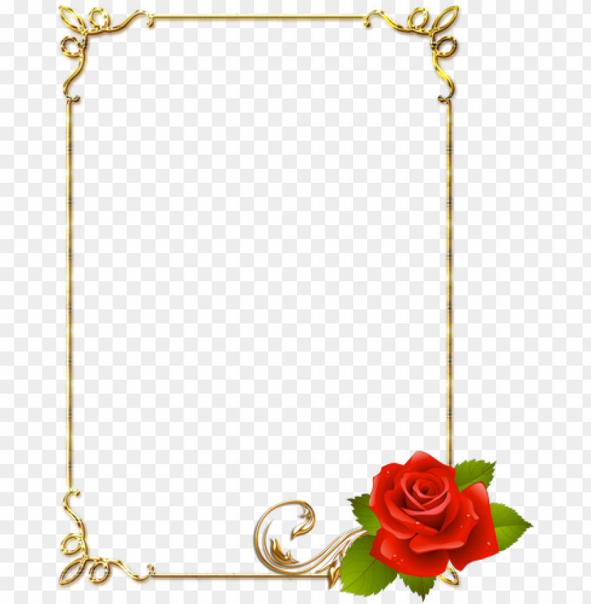 Download Frame Png Resolution Moldura Com Rosas Vermelhas Png Free PNG Images TOPpng