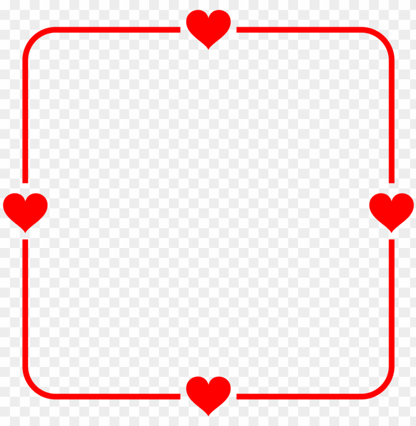 Frame Transparent Background Banner Heart Frame Transparent