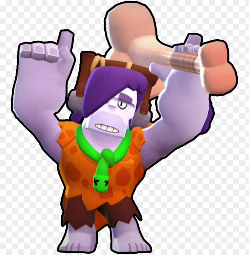 Frank Skin Caveman Brawl Stars Caveman Frank Png Image With Transparent Background Toppng