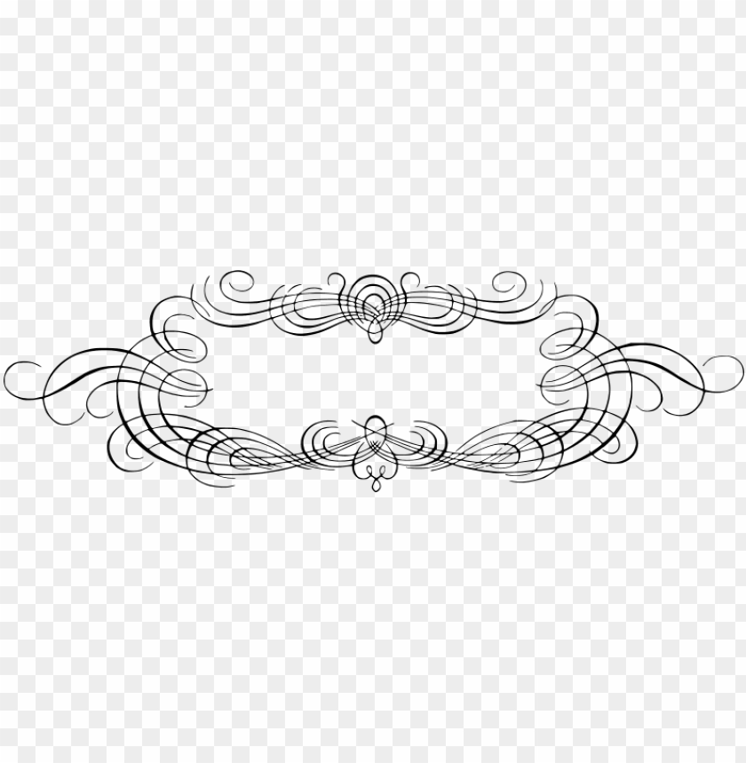 Free Floral Decorative Frame Border Free Vintage Calligraphy