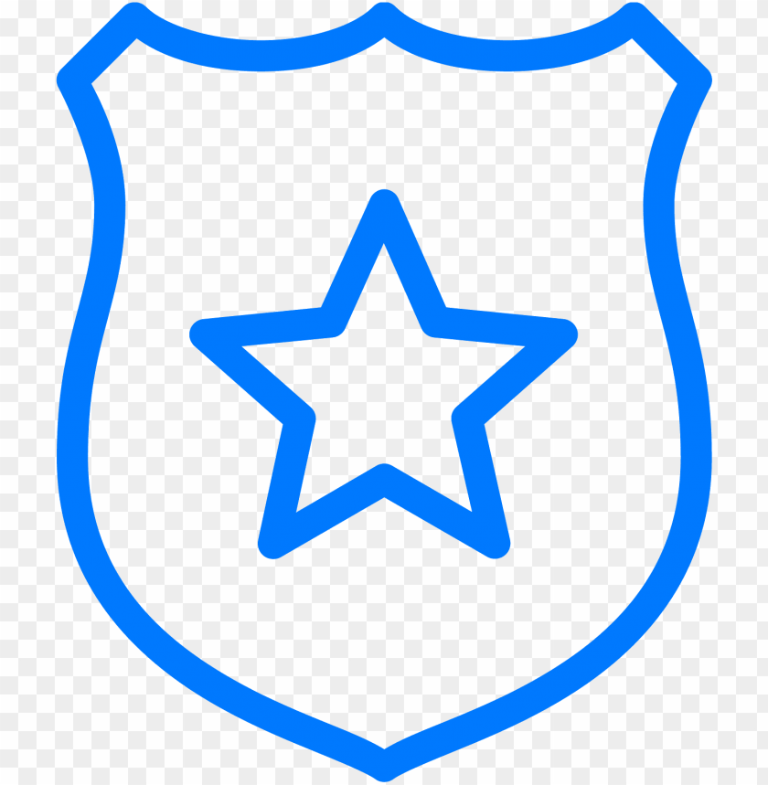 Free Library Badge Svg Law Enforcement Police Badge Clipart Black And White Png Image With Transparent Background Toppng