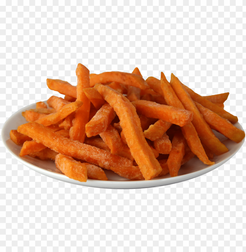 Free download | HD PNG plate of sweet potato fries PNG transparent with