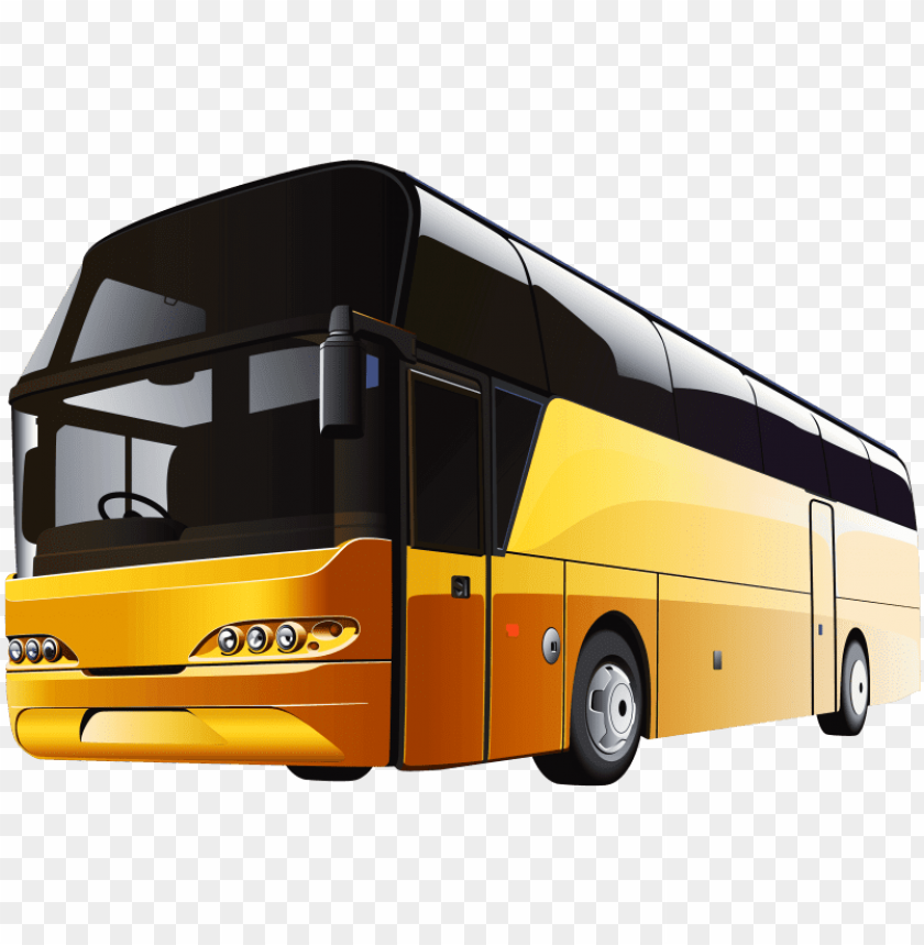 Free download | HD PNG yellow public bus illustration PNG transparent ...