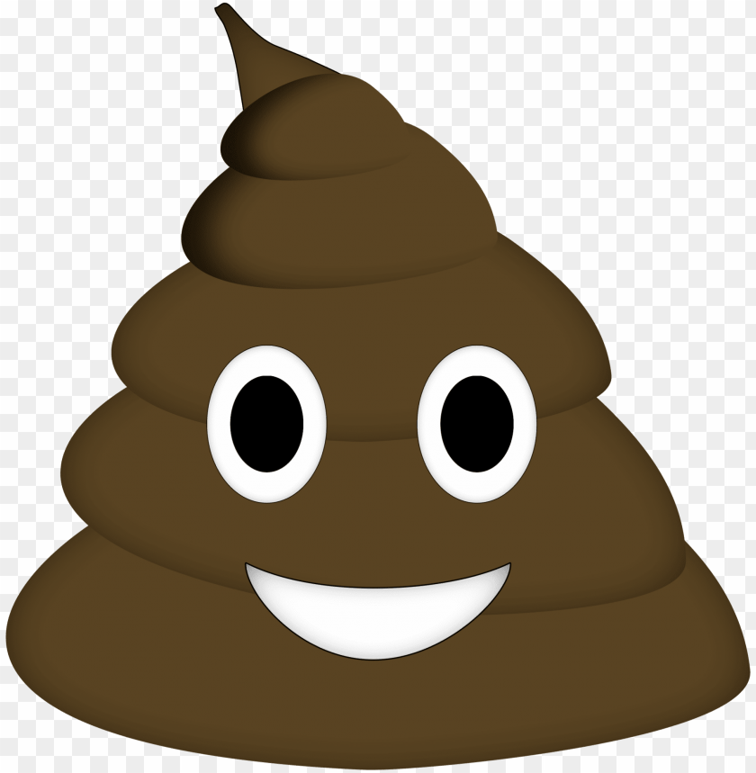Free Download HD PNG Free Printable Poop Emoji PNG Image With 