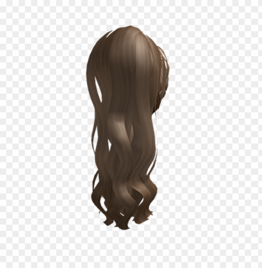 Roblox Dark Brown Hair Png Image With Transparent Background Toppng - blonde braid hair extensions transparent roblox