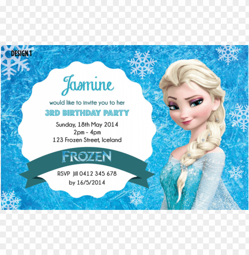 Frozen Birthday Png Image With Transparent Background Toppng