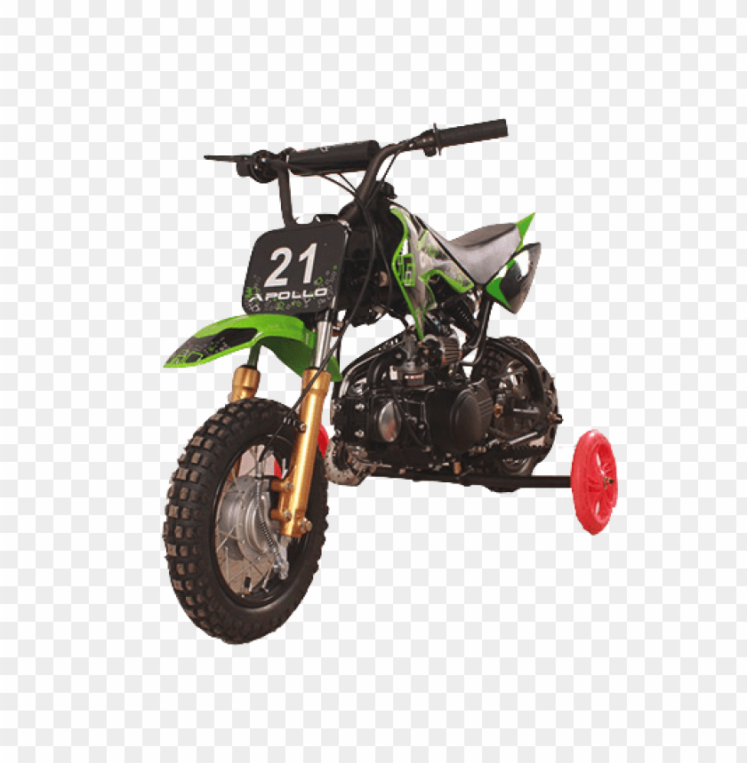 Free download HD PNG gas dirt bikes with training wheels PNG