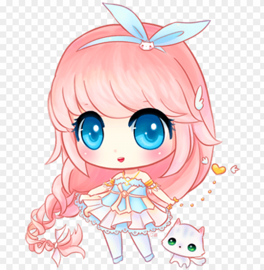 Cute Chibi Anime Girl Drawing 8510