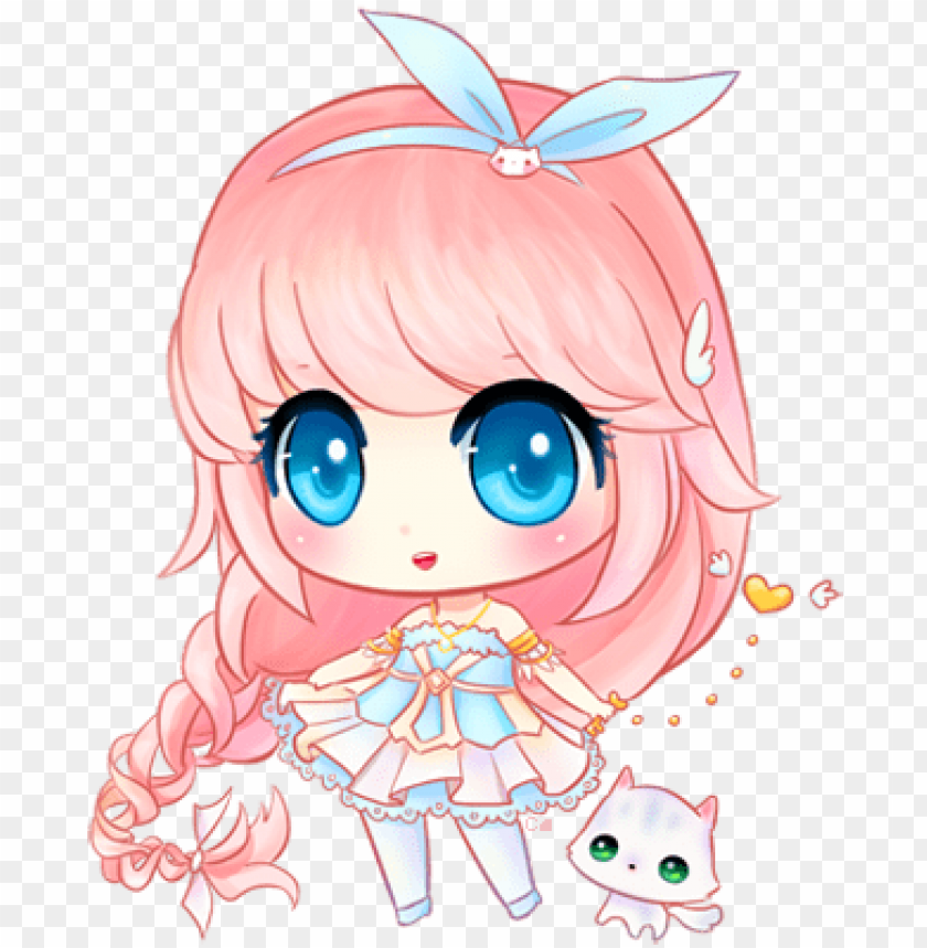 Chibi Adorable Cute Anime Girl
