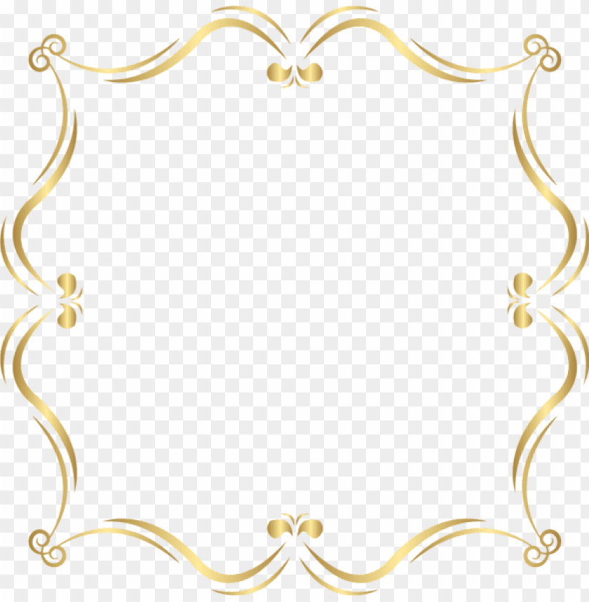 Free download | HD PNG gold border clipart png photo - 46107 | TOPpng