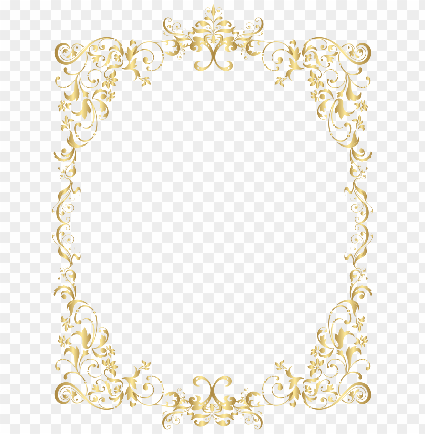 gold border png png image with transparent background toppng gold border png png image with