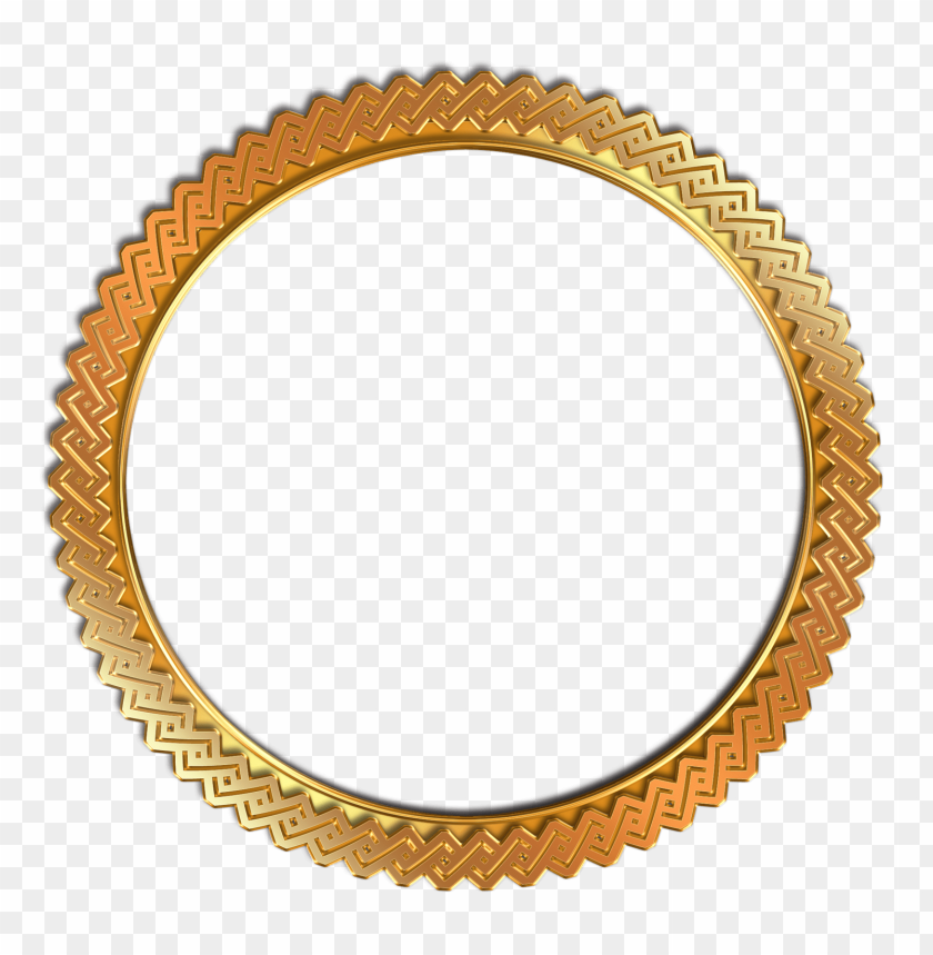 gold circle frame png png image with transparent background toppng toppng