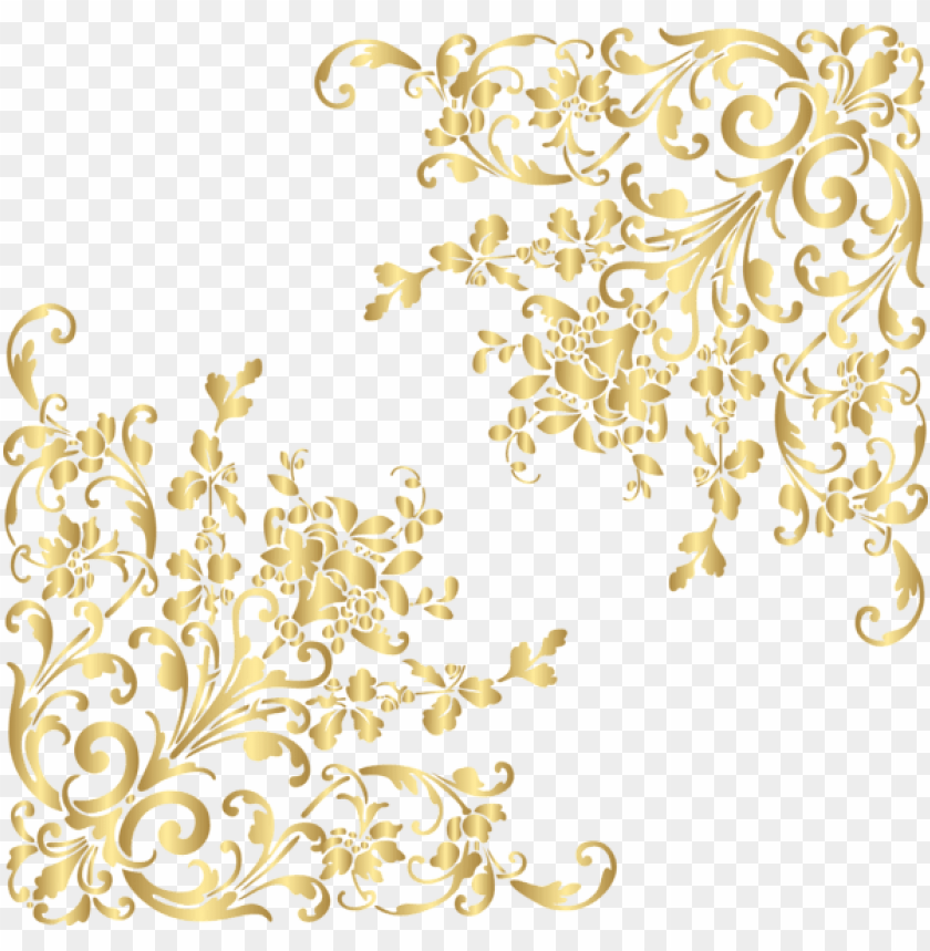 Free download | HD PNG gold corners clipart png photo - 45763 | TOPpng