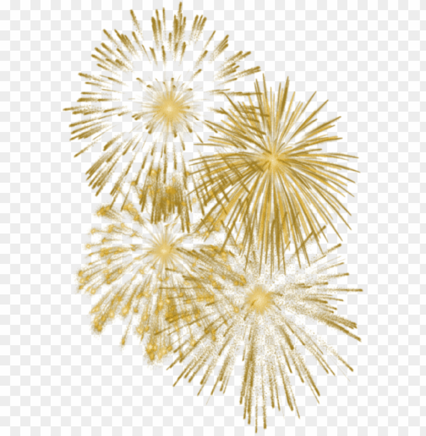 free PNG gold fireworks png PNG image with transparent background PNG ...