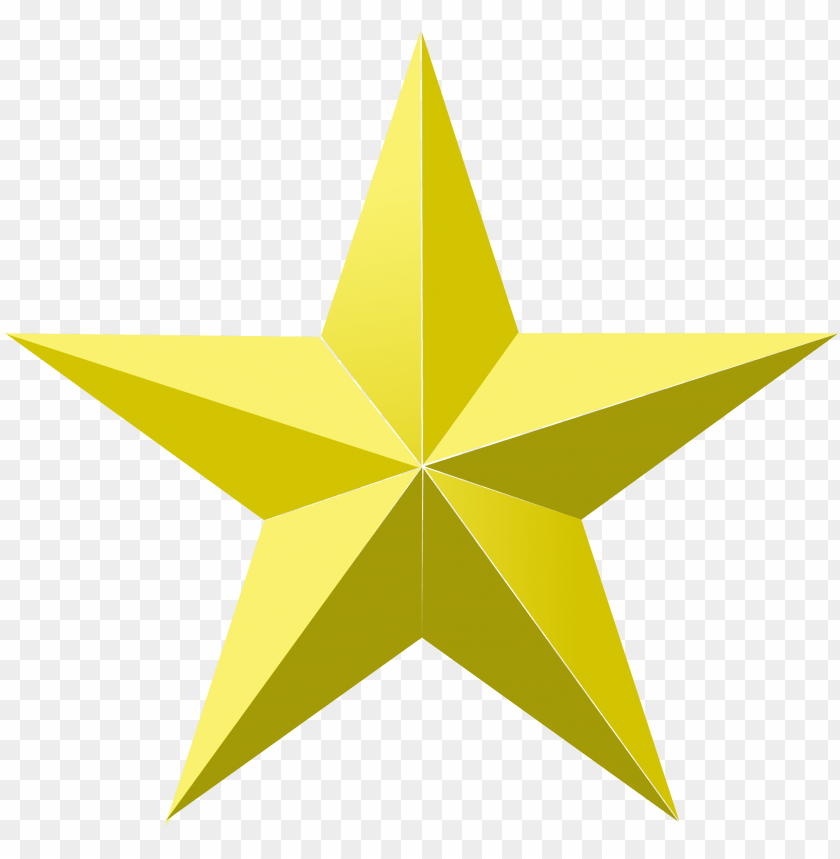 Gold Star Png Image With Transparent Background Toppng