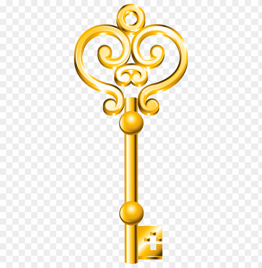 Free download | HD PNG antique golden key with ornate design png ...