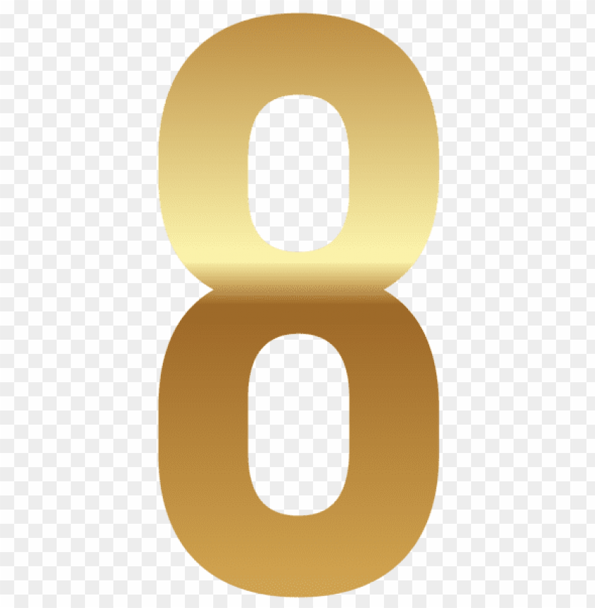 Free download | HD PNG golden number eight clipart png photo - 51905 ...
