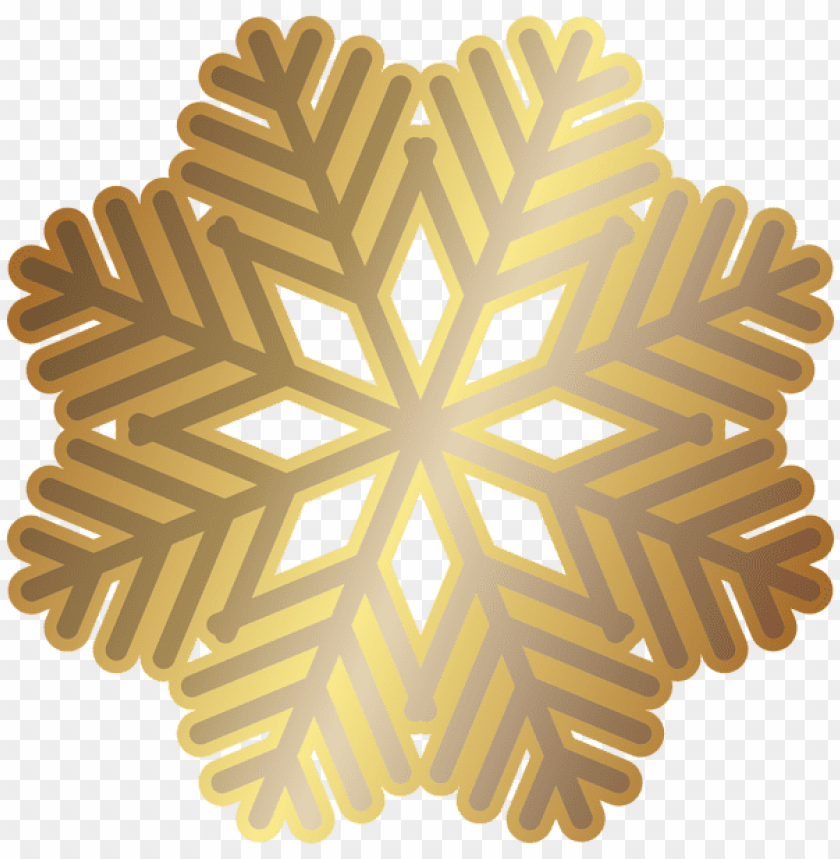 Free download | HD PNG golden snowflake PNG Images 42510 | TOPpng