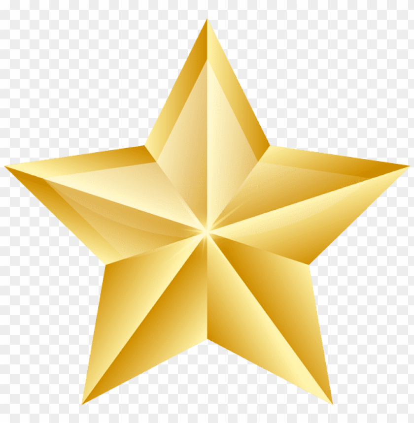 free PNG  Download golden star  clipart png  photo PNG  images 