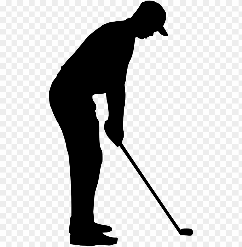 free PNG golfer silhouette png - Free PNG Images PNG images transparent